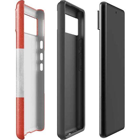 Peru Flag Distressed Google Pixel 6 Case